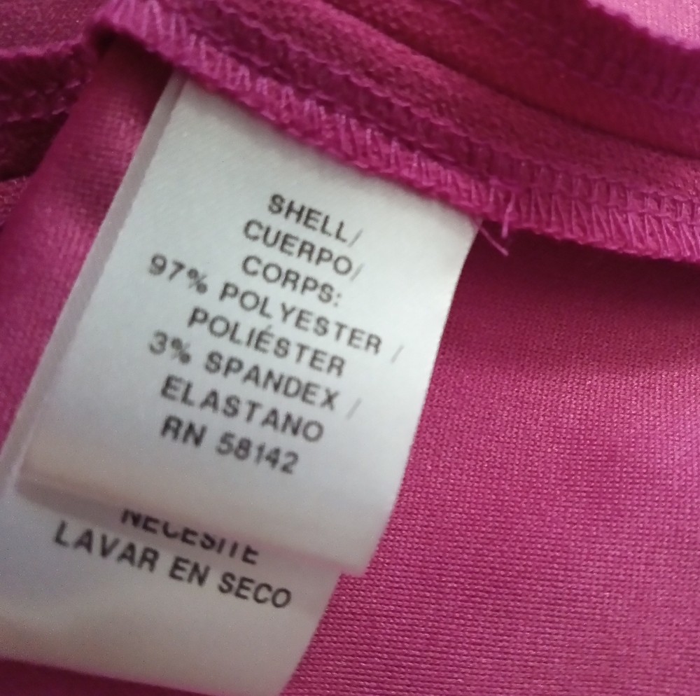 🆕⭐ DONNA MORGAN magenta midi dress - Picture 10 of 14